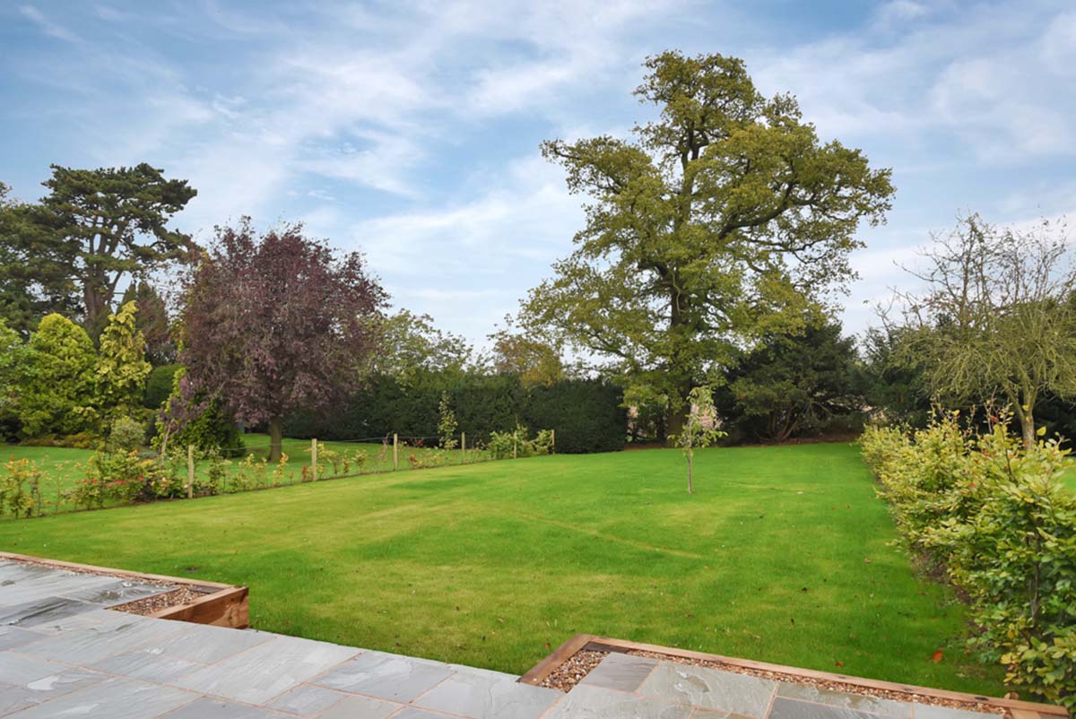 Oak House garden