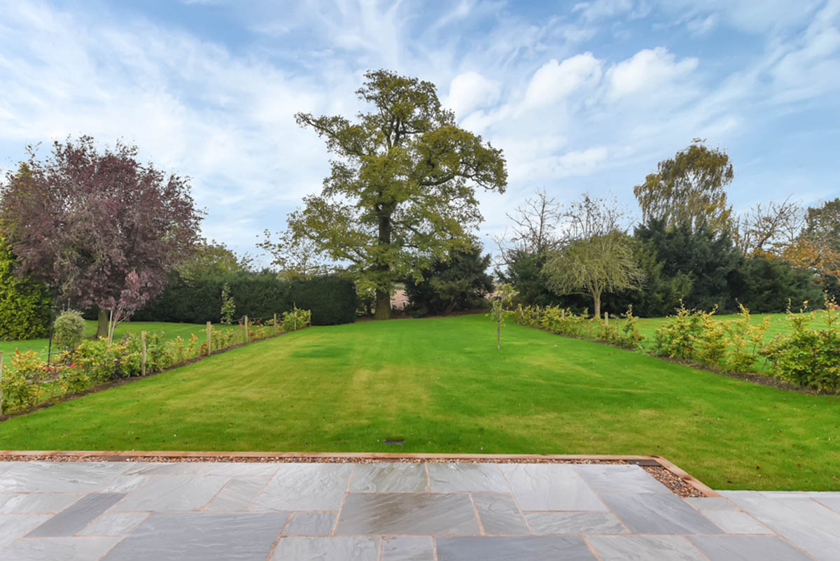 Oak House garden